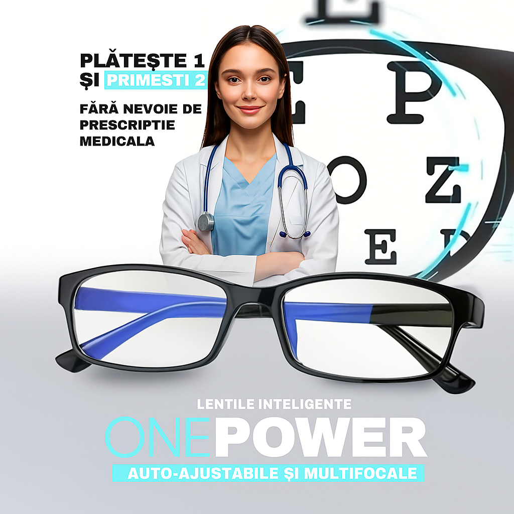 ONEPOWER® - Ochelari multifocali inteligenți - Cumpără 1, primești 2