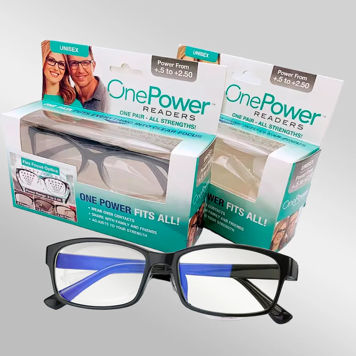 ONEPOWER® - Ochelari multifocali inteligenți - Cumpără 1, primești 2