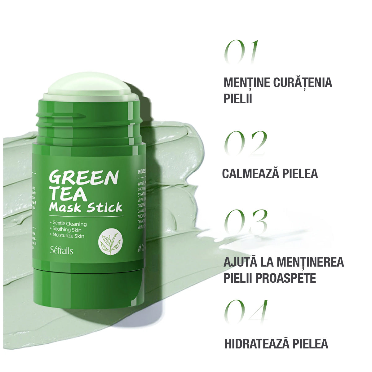 GreenMask® - Curățare facială profundă (Ofertă 2 la preț de 1)