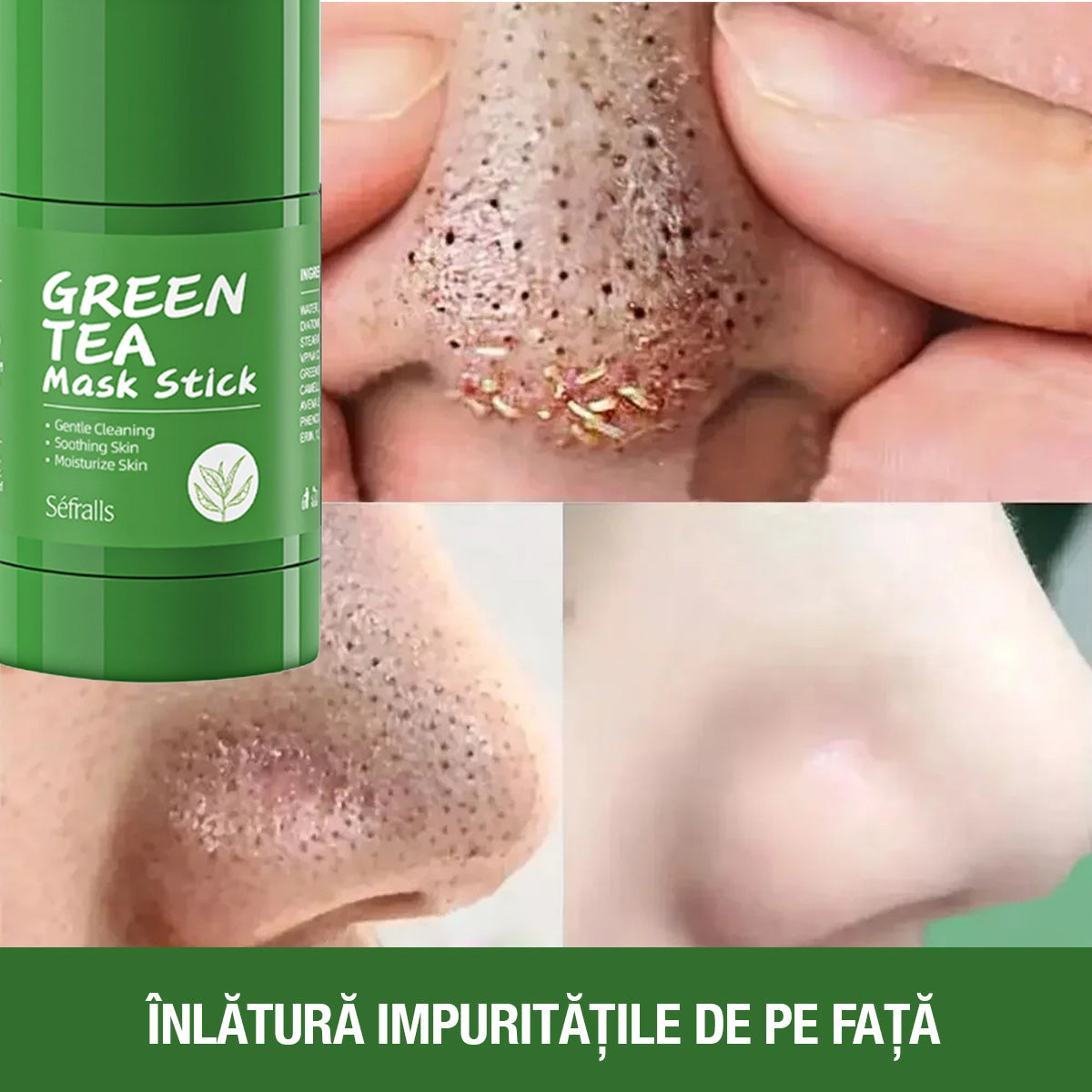 GreenMask® - Curățare facială profundă (Ofertă 2 la preț de 1)