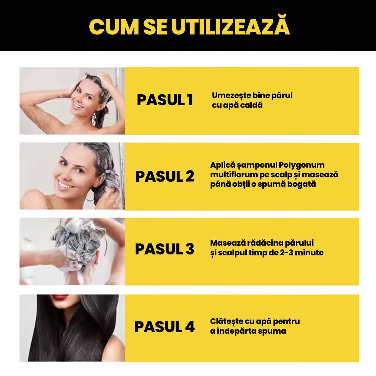 Shampoo for gray hair 100ml BLACK