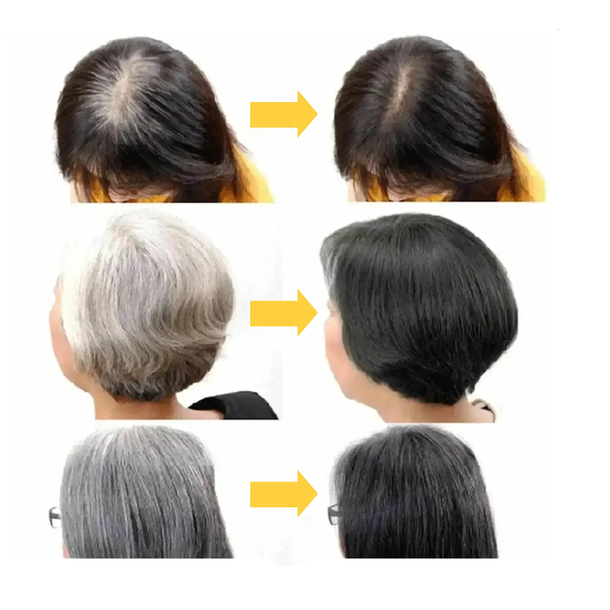 Shampoo for gray hair 100ml BLACK