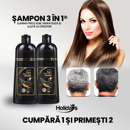 Shampoo for gray hair 100ml BLACK