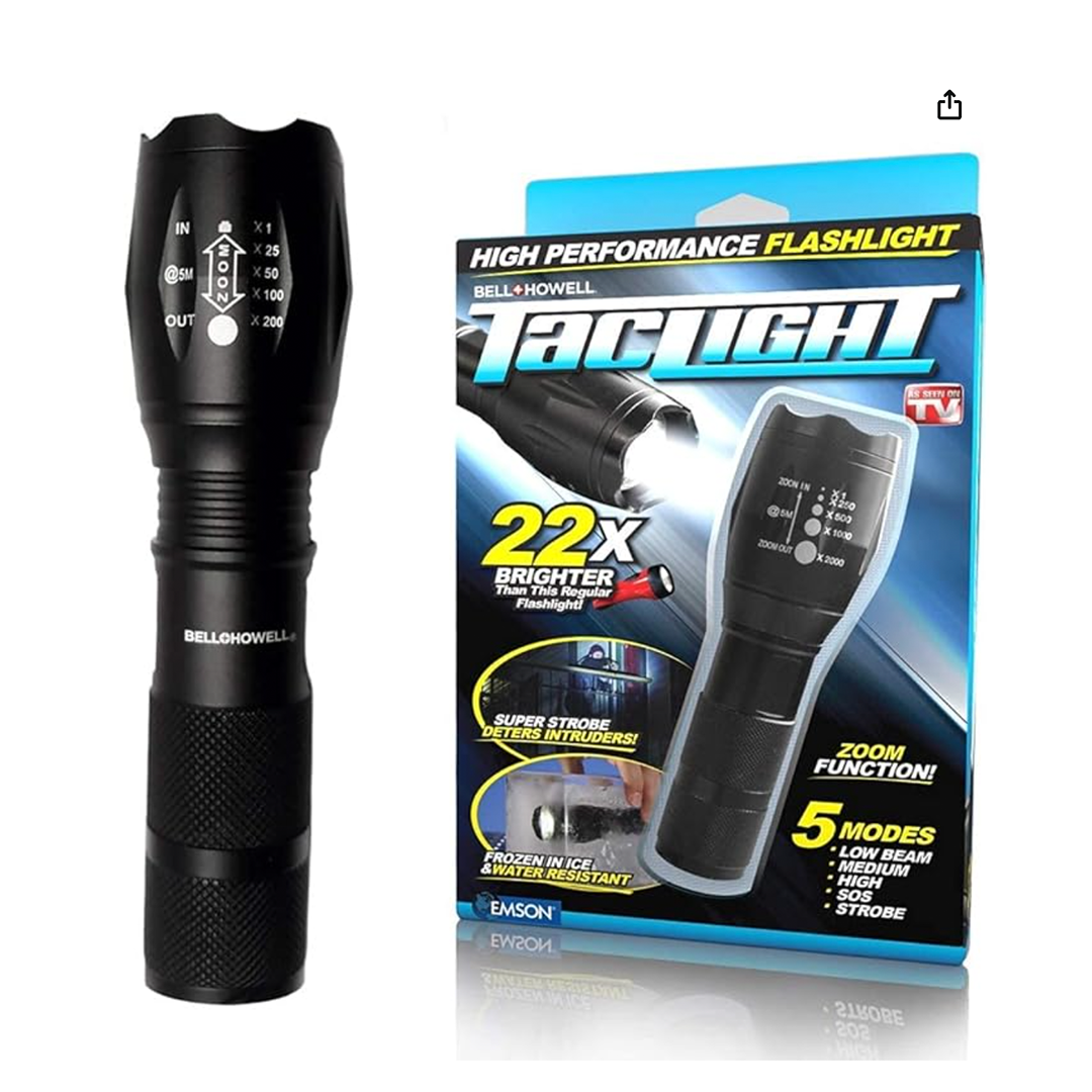 TITANLIGHT® - lanternă din titan cu zoom 22X