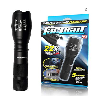 TITANLIGHT® - lanternă din titan cu zoom 22X