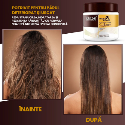 CREMA® - mască de păr cu hidratare profundă și colagen ultra