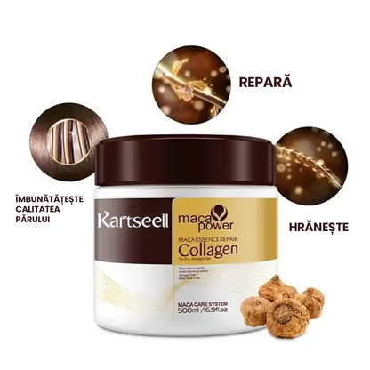 CREMA® - mască de păr cu hidratare profundă și colagen ultra