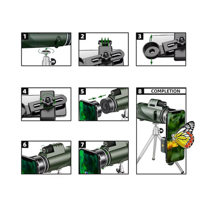 ULTRAZOOM® - Monocular 600X HD – Imagini clare, distanțe impresionante + kit de accesorii cadou 🎁