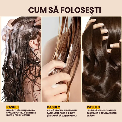 CREMA® - mască de păr cu hidratare profundă și colagen ultra