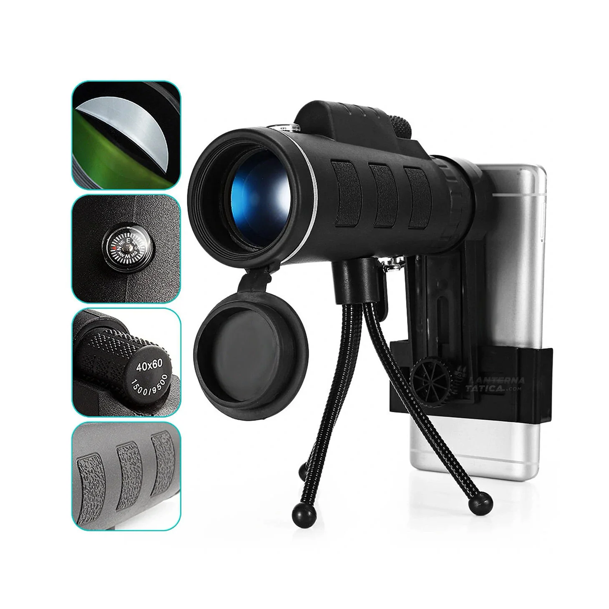 ULTRAZOOM® - Monocular 600X HD – Imagini clare, distanțe impresionante + kit de accesorii cadou 🎁