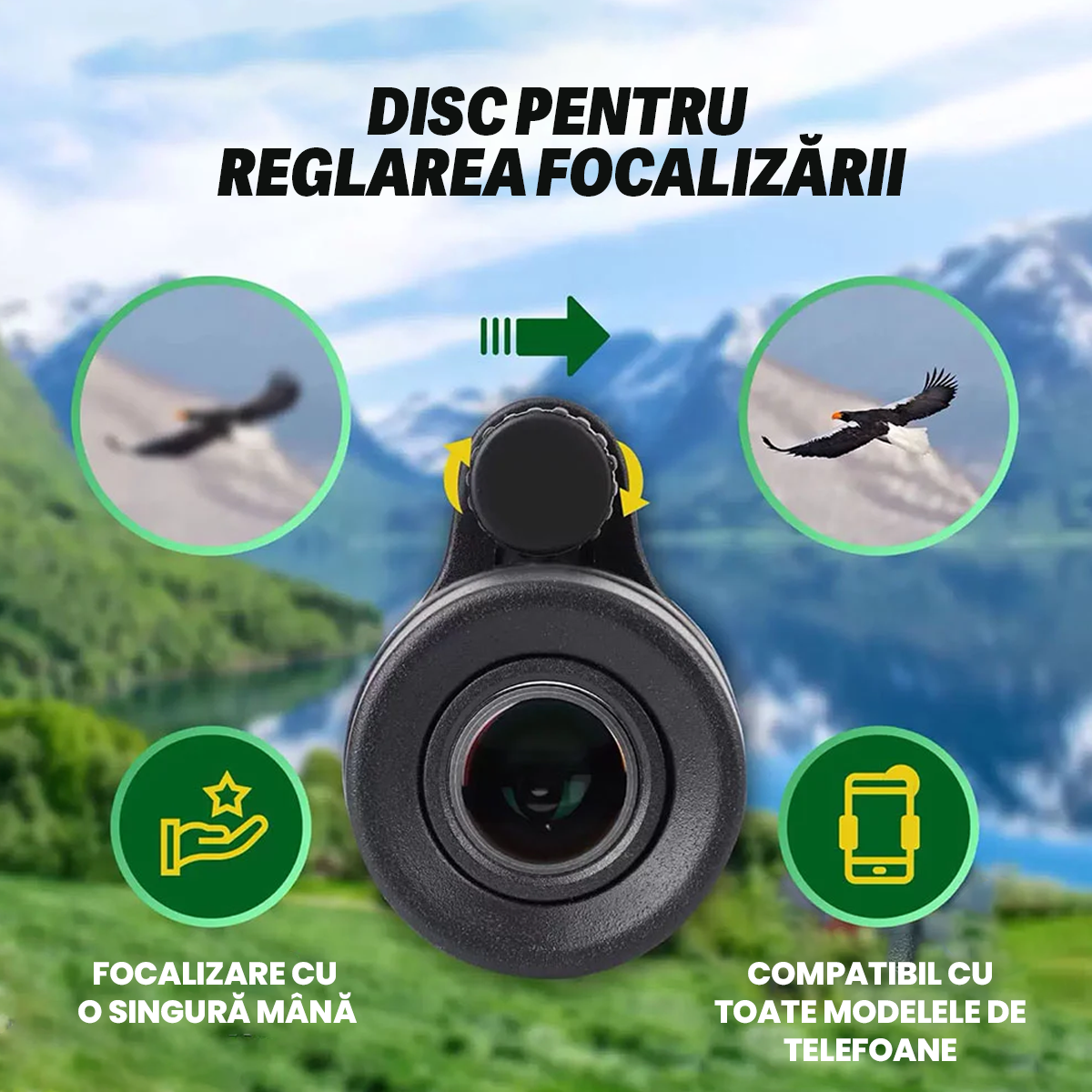 ULTRAZOOM® - Monocular 600X HD – Imagini clare, distanțe impresionante + kit de accesorii cadou 🎁