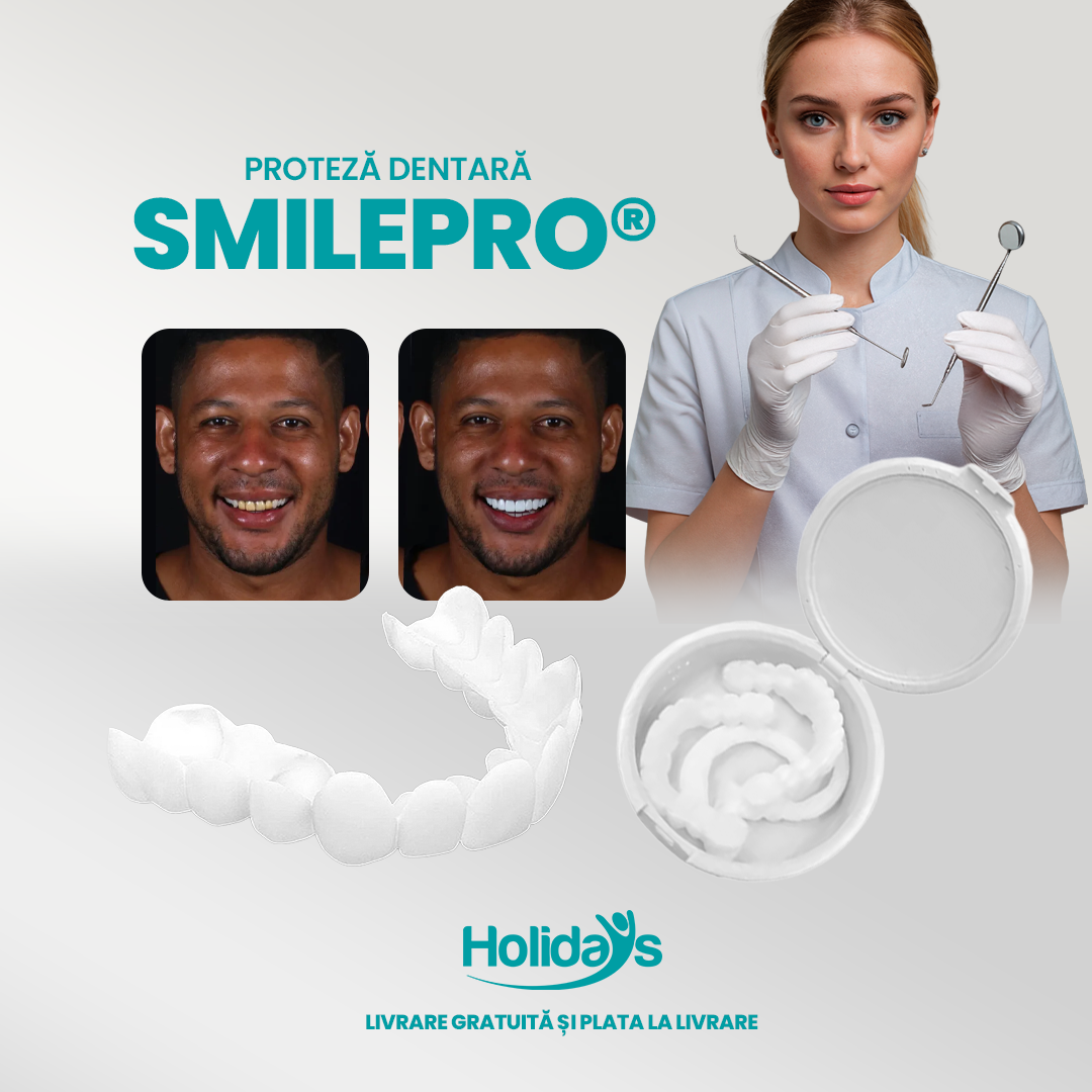 SMILEPRO® – Zâmbet perfect instantaneu – Ofertă exclusivă 2 la preț de 1